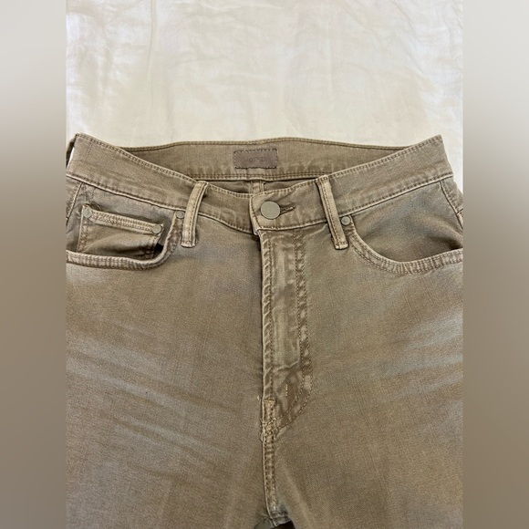 Mother Insider Ankle Fray in Chalk it Up size 25 - Picture 11 of 16